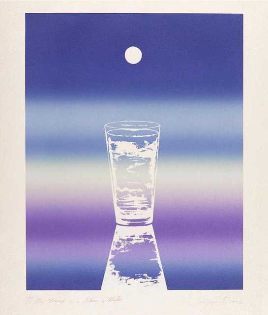 My mind is a glass of water, 1972