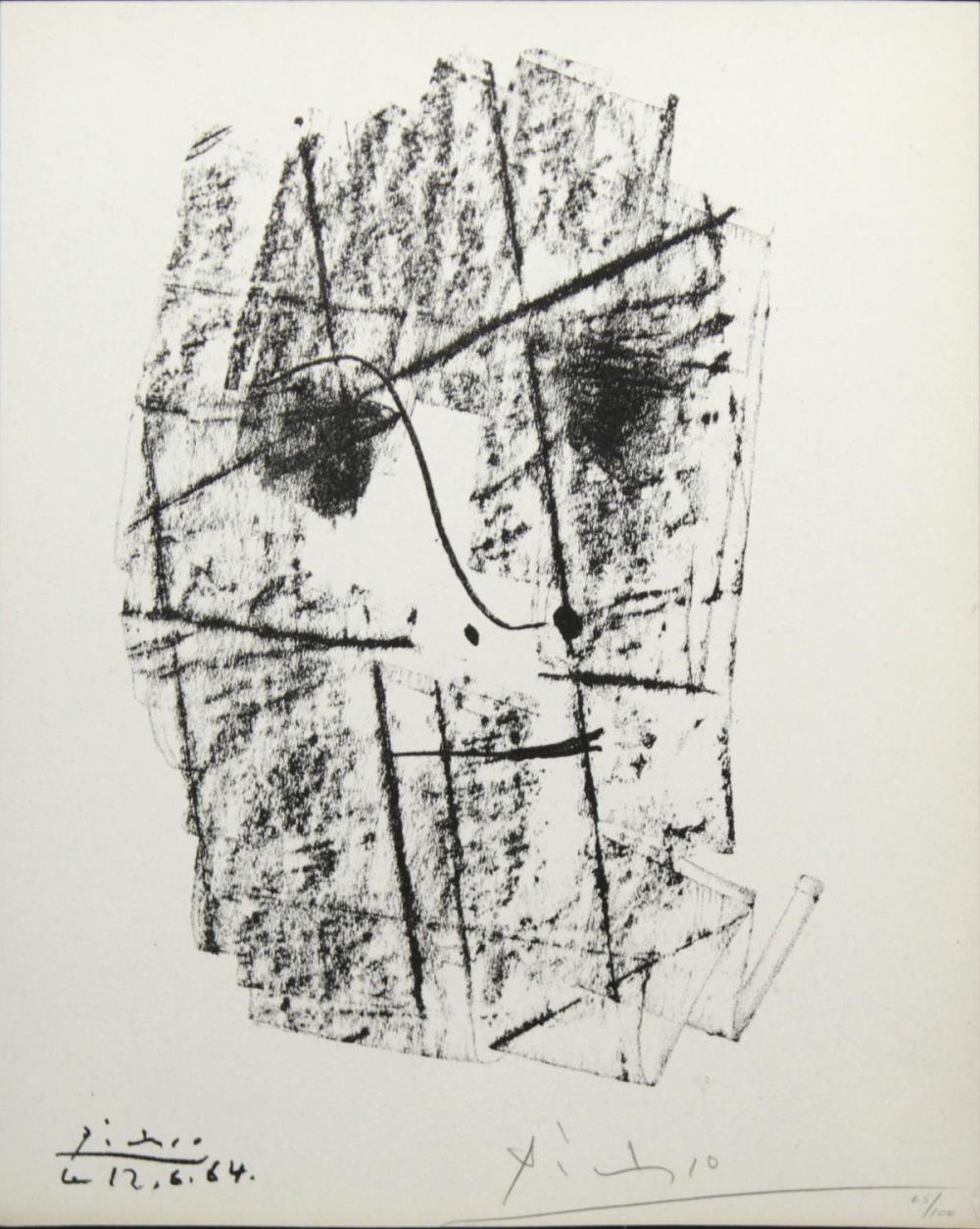 Pablo Picasso - Cubist Portrait of Kahnweiler
