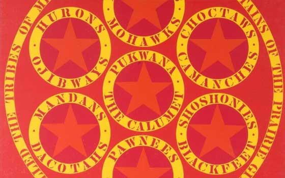 The Calumet by Robert Indiana