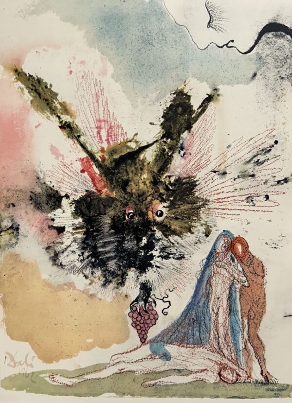 Noah Who Planted The First Vineyard (from Biblia Sacra)