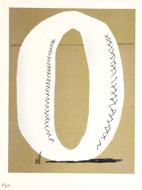 Letter O (from Hockney's Alphabet)